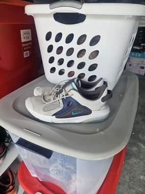 Nike Joyride Running Shoes White Blue Men's Size 9 Athletic Sneakers